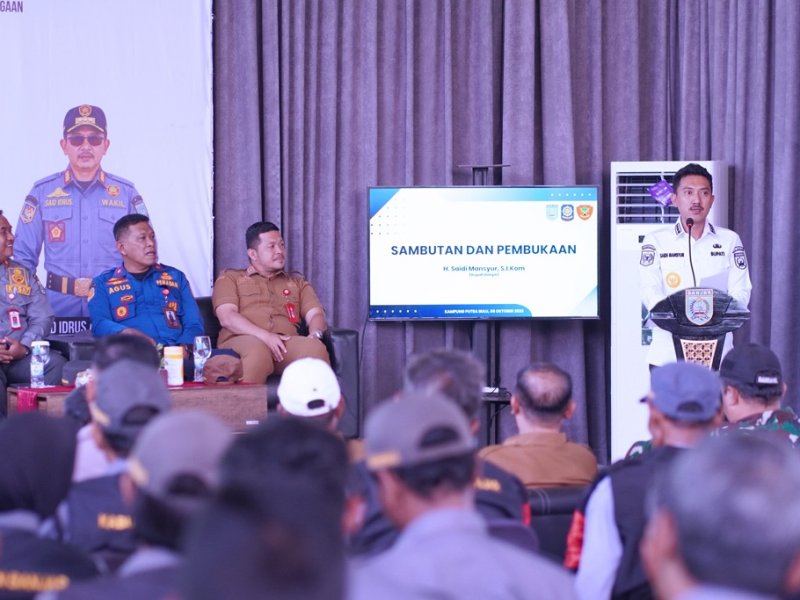 Satpol PP Kabupaten Banjar Gelar Pelatihan Dasar Satlinmas Desa Tahun 2026