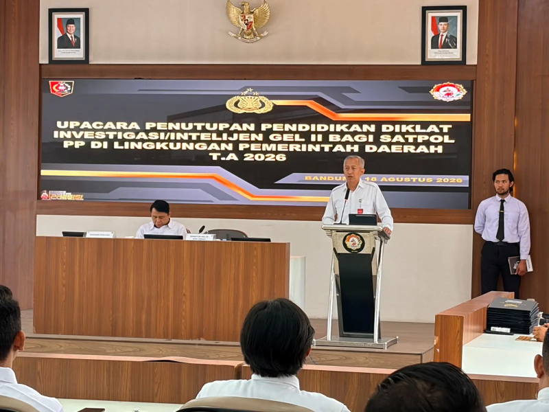 Diklat Investigasi/Intelijen Bekali Satpol PP Kemampuan Analisis dan Deteksi Dini
